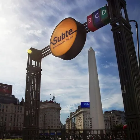 Apartamento Acogedor Departamento A Pasos Del Obelisco Ciudad Autónoma de Ciudad Autónoma de Buenos Aires Exterior foto